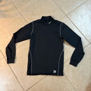 Nike Pro FITDRY Black Long Sleeve Performance Top Medium